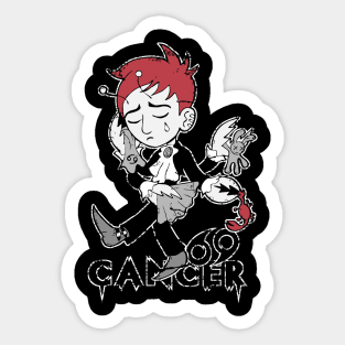 Creepy Cute Zodiac - Cancer 2.0 Sticker